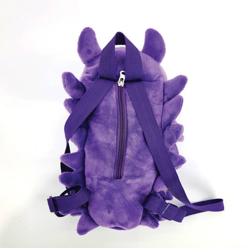 Purple Roly Poly Plush Backpack - Picture 2 of 6